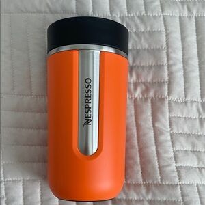 Nespresso Vibrant Orange Travel Tumbler